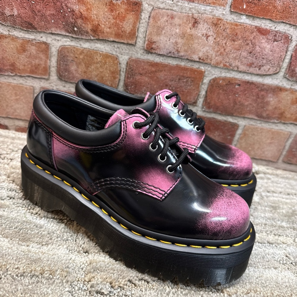 Dr martens Quad 8053 Quad oxfords women’s Sz 6 - Picture 3 of 14